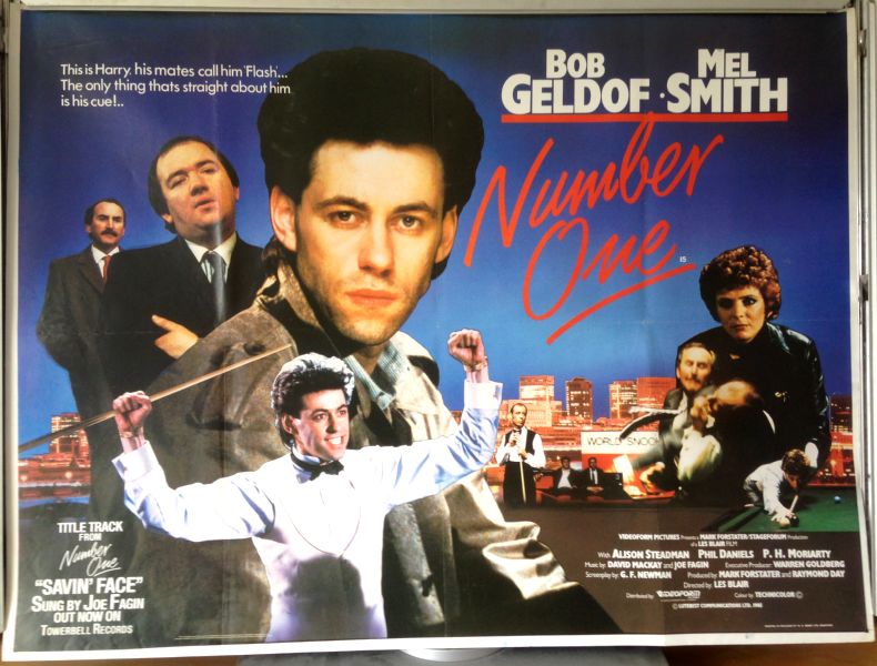 Cinema Poster: NUMBER ONE 1985 (Quad) Bob Geldof Mel Smith Alison Steadman Cinema Poster: NUMBER ONE 1985 (Quad) Bob Geldof Mel Smith Alison Steadman