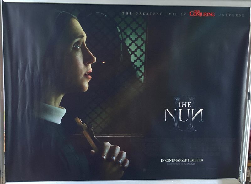 Cinema Poster: NUN II 2023 (Quad) Bonnie Aarons Taissa Farmiga Anna Popplewell