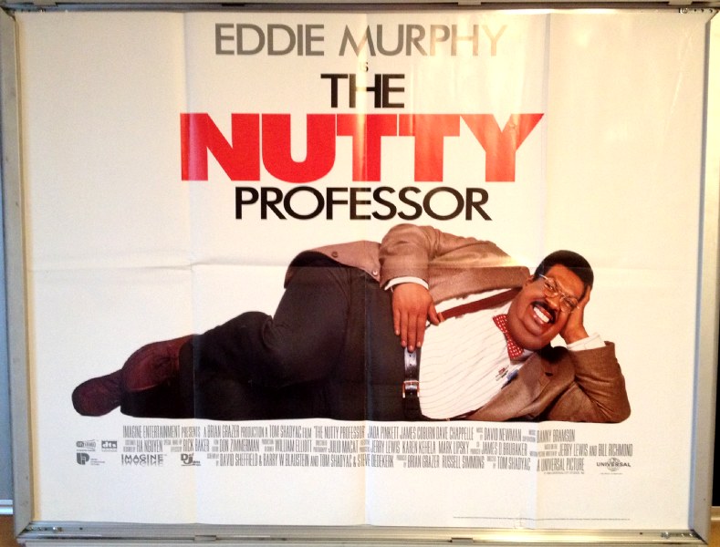 NUTTY PROFESSOR, THE: UK Quad Film Poster