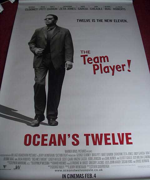 OCEAN'S TWELVE: Bernie Mac Cinema Banner