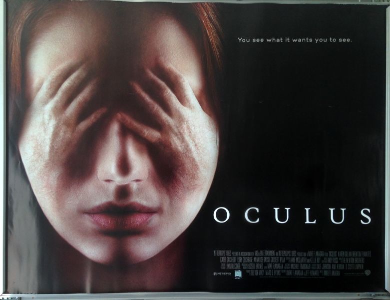 Cinema Poster: OCULUS 2014 (Quad) Karen Gillan Brenton Thwaites Katee Sackhoff 