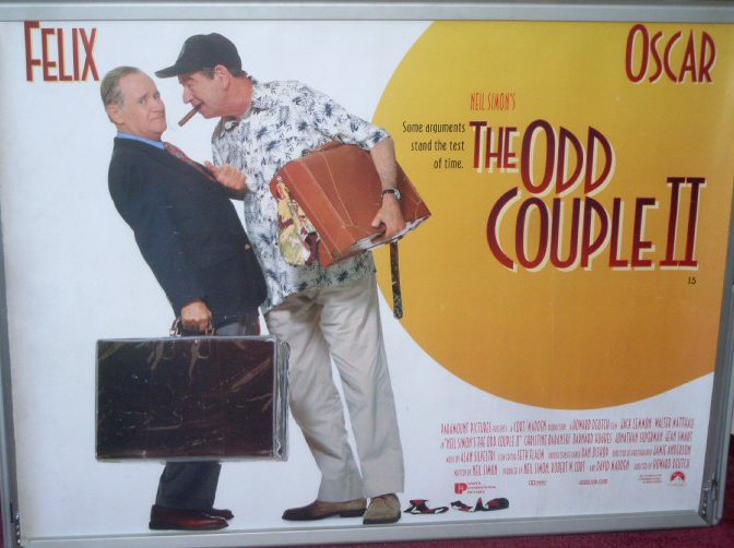 ODD COUPLE II: UK Quad Film Poster