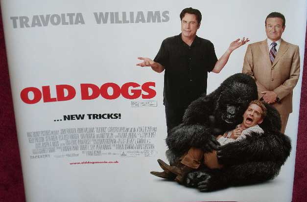 OLD DOGS: Main UK Quad Film Poster