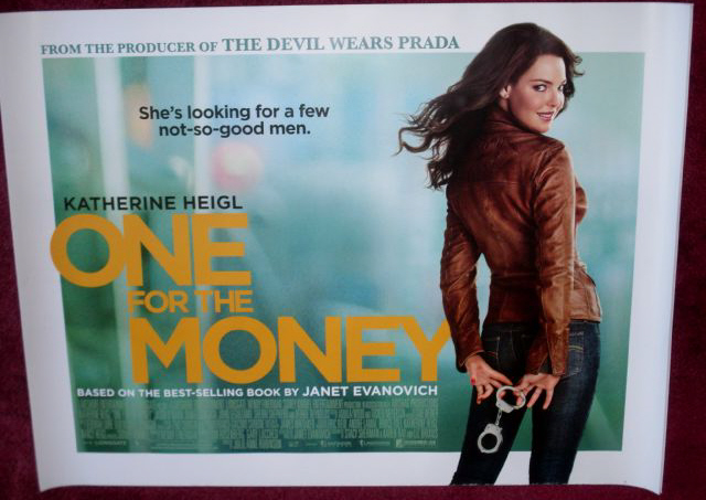 ONE FOR THE MONEY: Main UK Quad Film Poster
