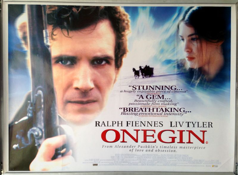 Cinema Poster: ONEGIN 1999 (Quad) Ralph Fiennes Liv Tyler Lena Headey