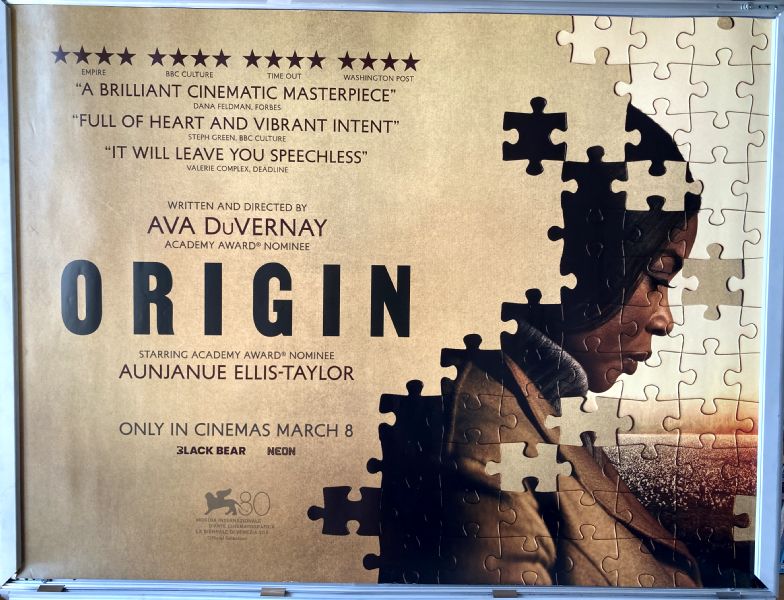 Cinema Poster: ORIGIN 2023 (Quad) Aunjanue Ellis-Taylor Jon Bernthal Niecy Nash