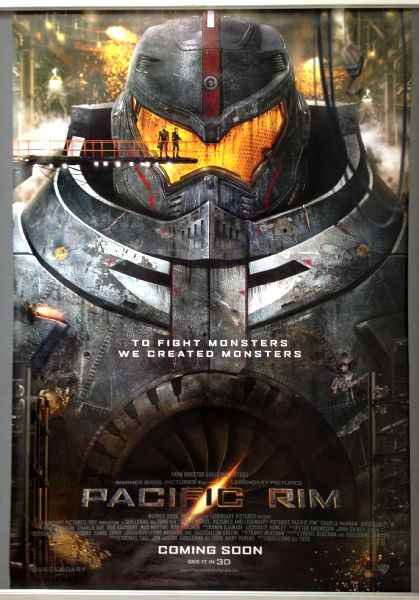 Cinema Poster: PACIFIC RIM 2013 (Advance One Sheet) Charlie Hunnam Idris Elba Cinema Poster: PACIFIC RIM 2013 (Advance One Sheet) Charlie Hunnam Idris Elba