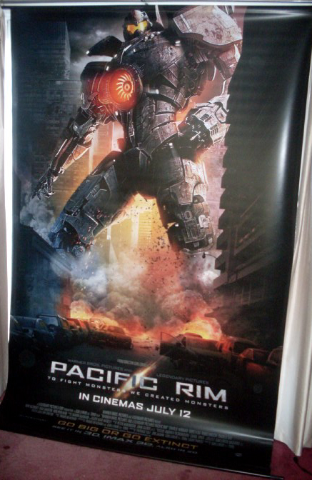 PACIFIC RIM: 'Street' Cinema Banner