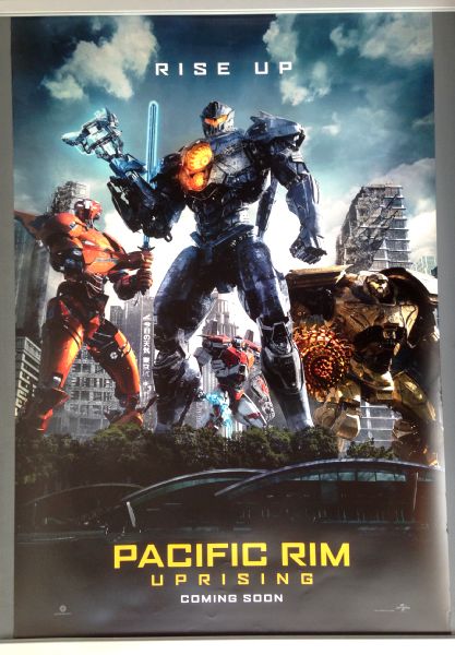 Cinema Poster: PACIFIC RIM UPRISING 2018 (Robots One Sheet) John Boyega