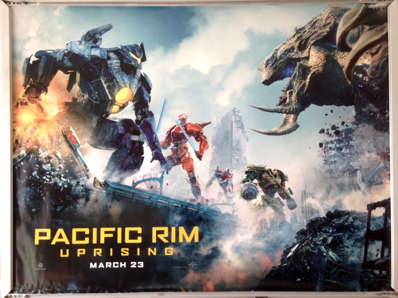 Cinema Poster: PACIFIC RIM UPRISING 2018 (Monster Quad) John Boyega Cinema Poster: PACIFIC RIM UPRISING 2018 (Monster Quad) John Boyega