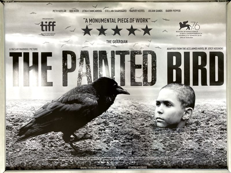 Cinema Poster: PAINTED BIRD, THE 2019 (Quad) Petr Kotlr Nina Sunevic Alla Sokolova