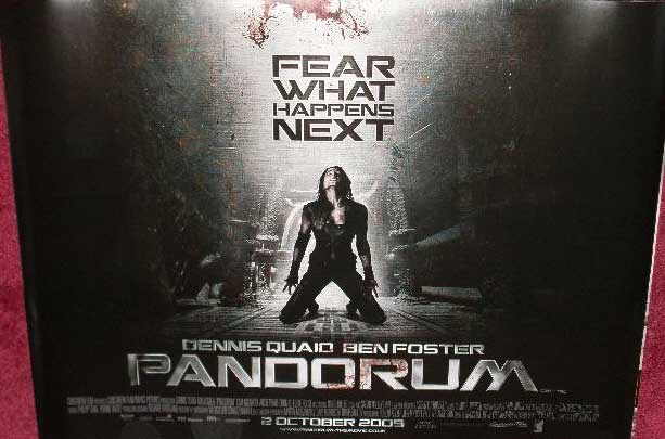 PANDORUM: Main UK Quad Film Poster