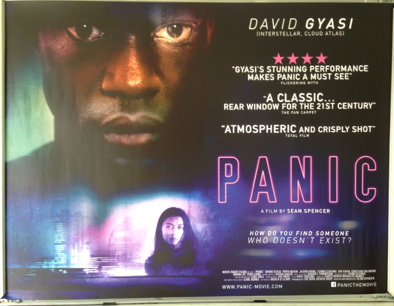 Cinema Poster: PANIC 2016 (Quad) David Gyasi Pippa Nixon Jason Wong
