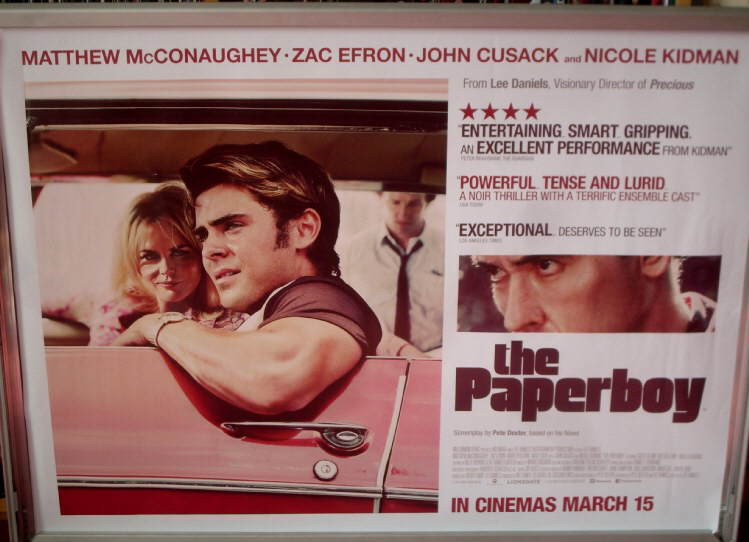 PAPERBOY, THE: UK Quad Film Poster