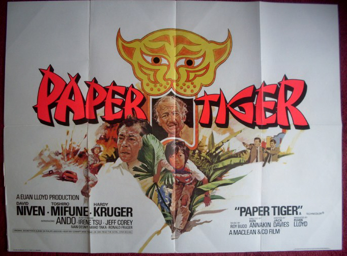 PAPER TIGER: UK Quad Film Poster