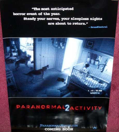 PARANORMAL ACTIVITY 2: One Sheet Film Poster