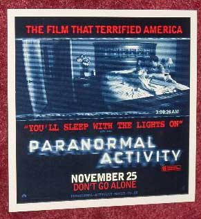 PARANORMAL ACTIVITY: Window Cling