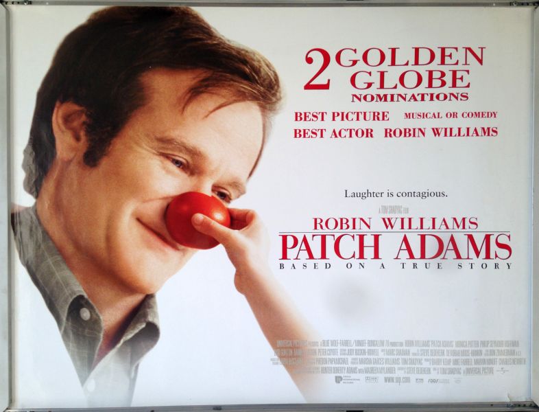 Cinema Poster: PATCH ADAMS 1998 (Awards Quad) Robin Williams