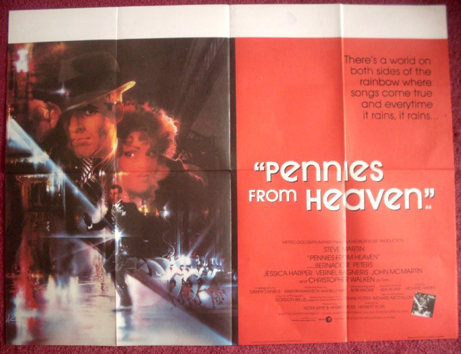 PENNIES FROM HEAVEN: UK Quad Film Poster