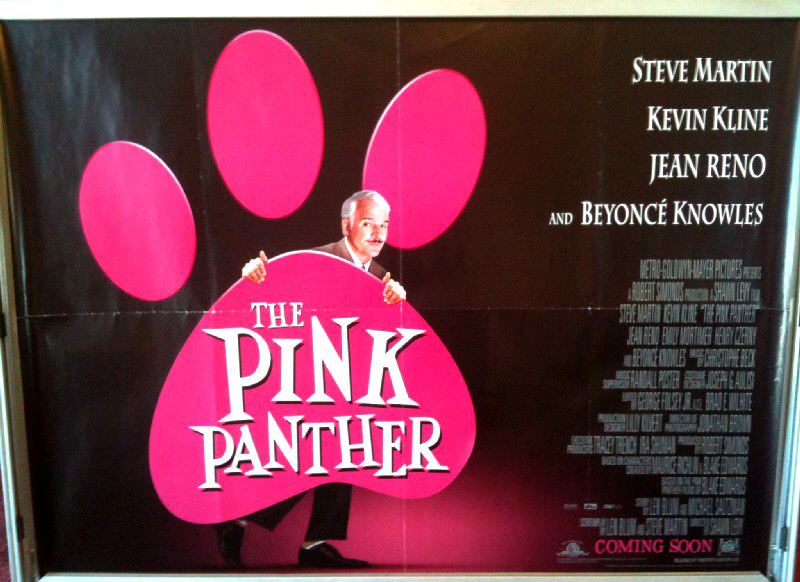 PINK PANTHER, THE: Advance UK Quad Film Poster PINK PANTHER, THE: Advance UK Quad Film Poster