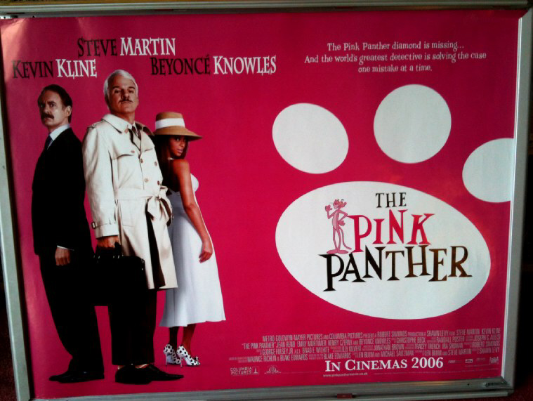 PINK PANTHER, THE: Main UK Quad Film Poster PINK PANTHER, THE: Main UK Quad Film Poster