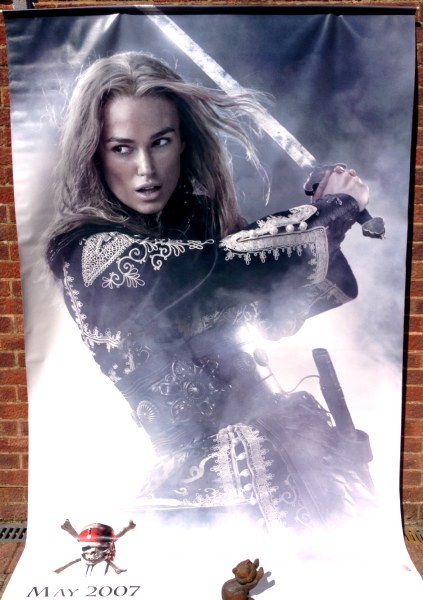 PIRATES OF THE CARIBBEAN AT WORLD'S END: Banner - Elizabeth Swann PIRATES OF THE CARIBBEAN AT WORLD'S END: Banner - Elizabeth Swann