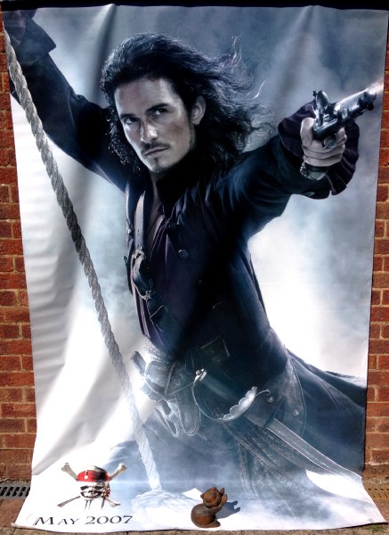 PIRATES OF THE CARIBBEAN AT WORLD'S END: Banner - Will Turner PIRATES OF THE CARIBBEAN AT WORLD'S END: Banner - Will Turner