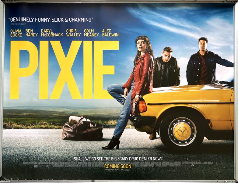 Cinema Poster: PIXIE 2020 (Quad) Olivia Cooke Fra Fee Rory Fleck Byrne