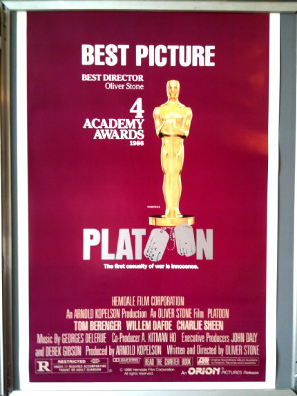 PLATOON: Awards One Sheet Film Poster