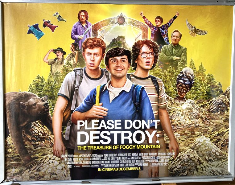 Cinema Poster: PLEASE DON'T DESTROY THE TREASURE OF FOGGY MOUNTAIN 2023 (Quad)