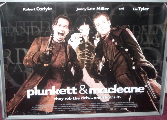 PLUNKETT & MACLEANE: Main UK Quad Film Poster