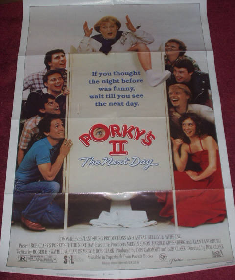 PORKY'S 2 THE NEXT DAY: Main One Sheet Film Poster