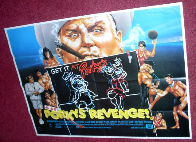 PORKY'S REVENGE: Quad Film Poster