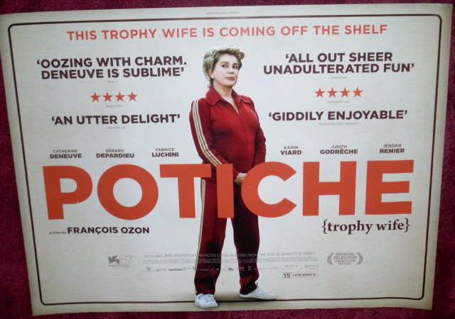 POTICHE (TROPHY WIFE): UK Quad Film Poster