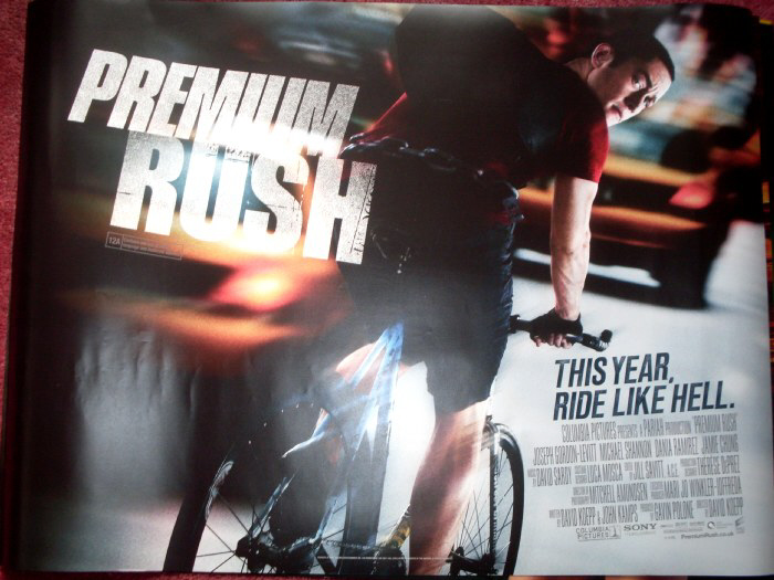PREMIUM RUSH: UK Quad Film Poster