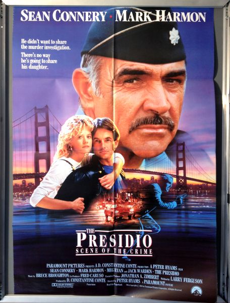 Cinema Poster: PRESIDIO, THE 1988 (One Sheet) Sean Connery Mark Harmon