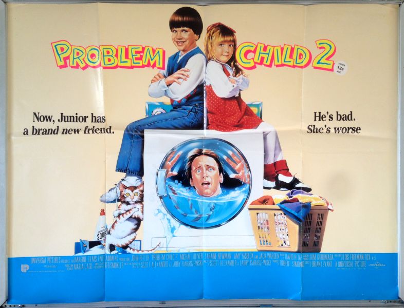 Cinema Poster: PROBLEM CHILD 2 1992 (Quad) John Ritter Michael Oliver Cinema Poster: PROBLEM CHILD 2 1992 (Quad) John Ritter Michael Oliver