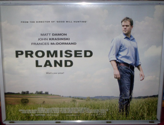 PROMISED LAND: UK Quad Film Poster