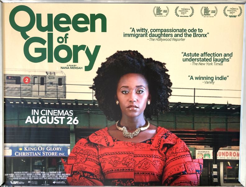 Cinema Poster: QUEEN OF GLORY 2022 (Quad) Nana Mensah Madeline Weinstein