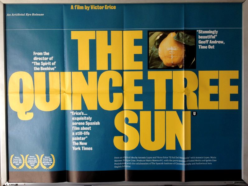 Cinema Poster: QUINCE TREE SUN, THE 1993 (Quad) Antonio López María Moreno Cinema Poster: QUINCE TREE SUN, THE 1993 (Quad) Antonio López María Moreno