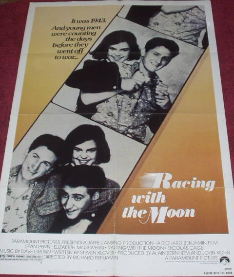 RACING WITH THE MOON: Main One Sheet Film Poster