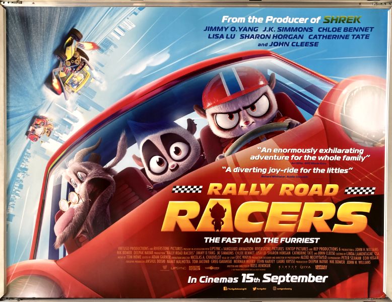 Cinema Poster: RALLY ROAD RACERS aka The Silk Road Rally 2023 (Quad)