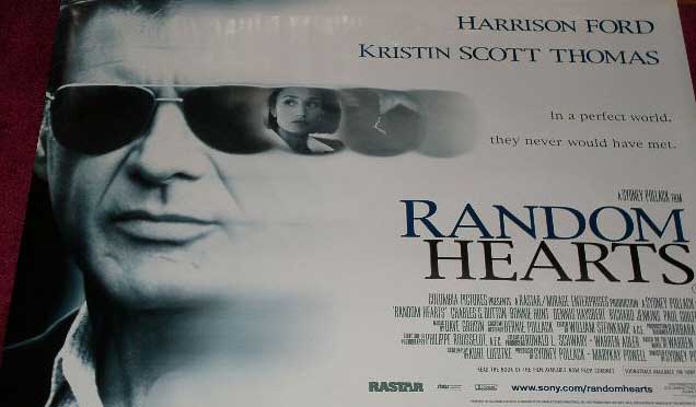 RANDOM HEARTS: Main UK Quad Film Poster
