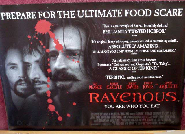 RAVENOUS: UK Quad Film Poster