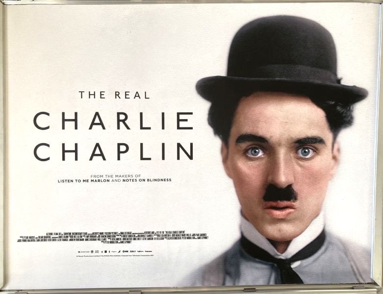 Cinema Poster: REAL CHARLIE CHAPLIN, THE 2022 (Quad) Pearl Mackie