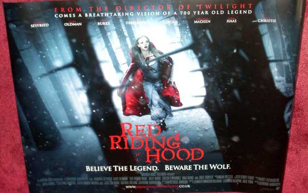 Cinema Poster: RED RIDING HOOD 2011 (Running Quad) Amanda Seyfried