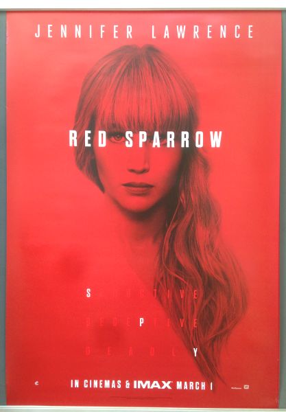 Cinema Poster: RED SPARROW 2018 (One Sheet) Jennifer Lawrence Joel Edgerton Cinema Poster: RED SPARROW 2018 (One Sheet) Jennifer Lawrence Joel Edgerton