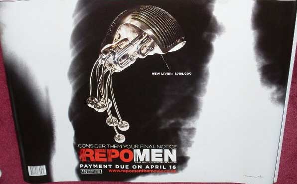 REPO MEN: 'Liver' UK Quad Film Poster