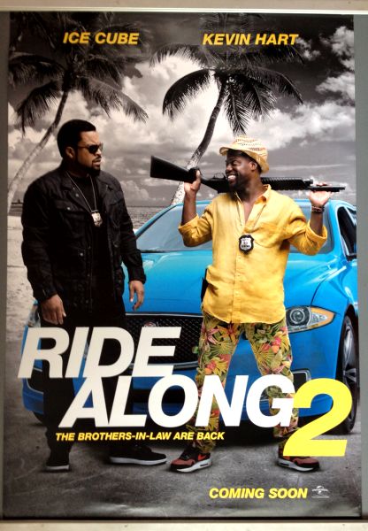 Cinema Poster: RIDE ALONG 2 2016 (One Sheet) Ice Cube Kevin Hart Tika Sumpter