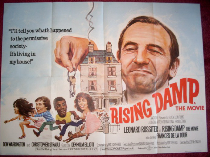 RISING DAMP: UK Quad Film Poster